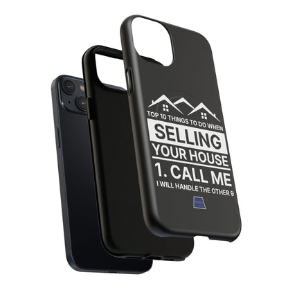 Professional Magnetic Case with Slogan Top 10 Things to Do When Selling