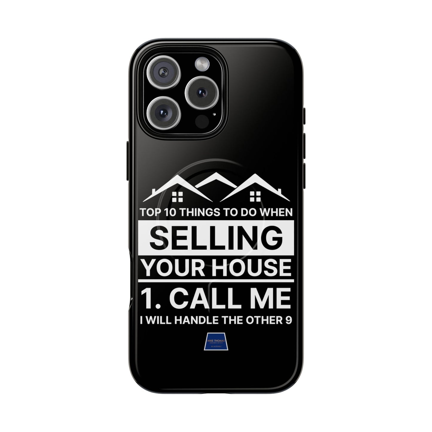 Professional Magnetic Case with Slogan Top 10 Things to Do When Selling