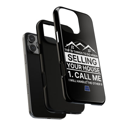 Professional Magnetic Case with Slogan Top 10 Things to Do When Selling