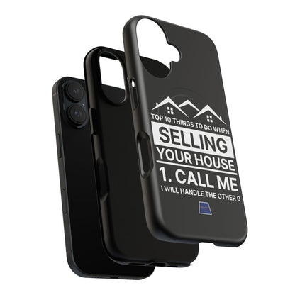 Professional Magnetic Case with Slogan Top 10 Things to Do When Selling