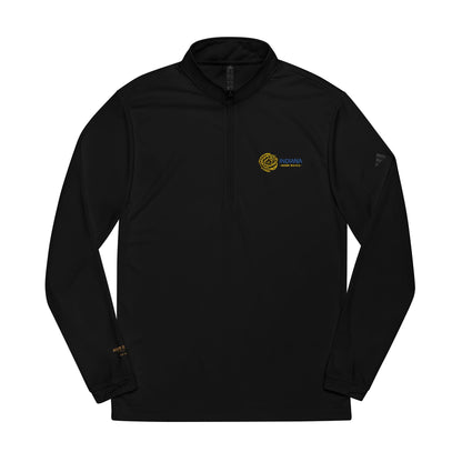 Custom Embroidered adidas® Quarter-Zip Pullover with Team Logos - Indiana Home Match