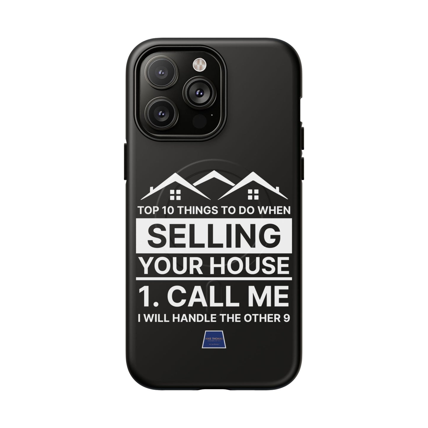 Professional Magnetic Case with Slogan Top 10 Things to Do When Selling