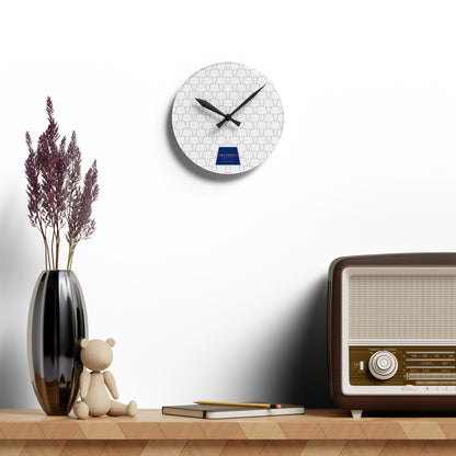 Stylish Acrylic Wall Clock, Modern Home Decor, Minimalist Wall Art, Unique Gift for Housewarming, Elegant Timepiece