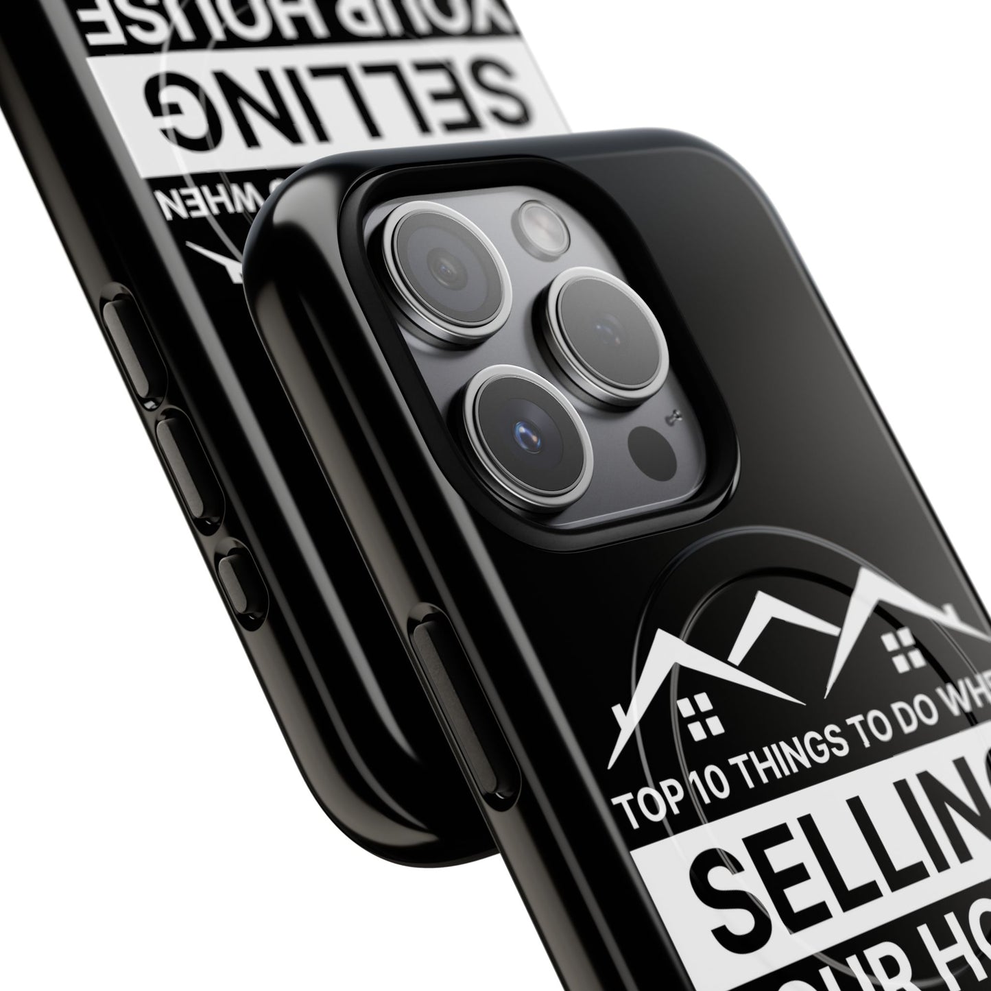 Professional Magnetic Case with Slogan Top 10 Things to Do When Selling