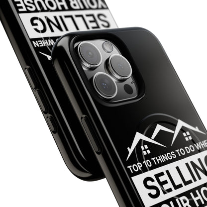 Professional Magnetic Case with Slogan Top 10 Things to Do When Selling