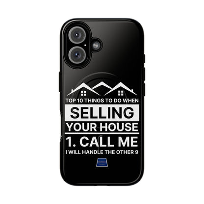 Professional Magnetic Case with Slogan Top 10 Things to Do When Selling