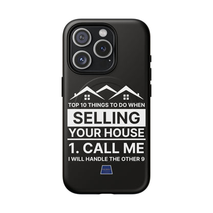 Professional Magnetic Case with Slogan Top 10 Things to Do When Selling