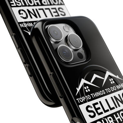 Professional Magnetic Case with Slogan Top 10 Things to Do When Selling