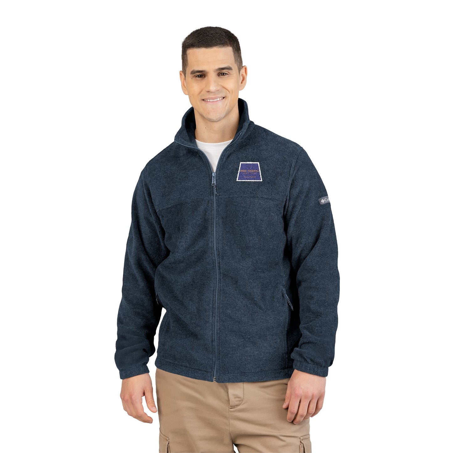 Columbia Cozy Unisex Fleece Jacket | Mike Thomas Embroidered | Perfect for Outdoor Activities, Winter Wear, Travel Gear