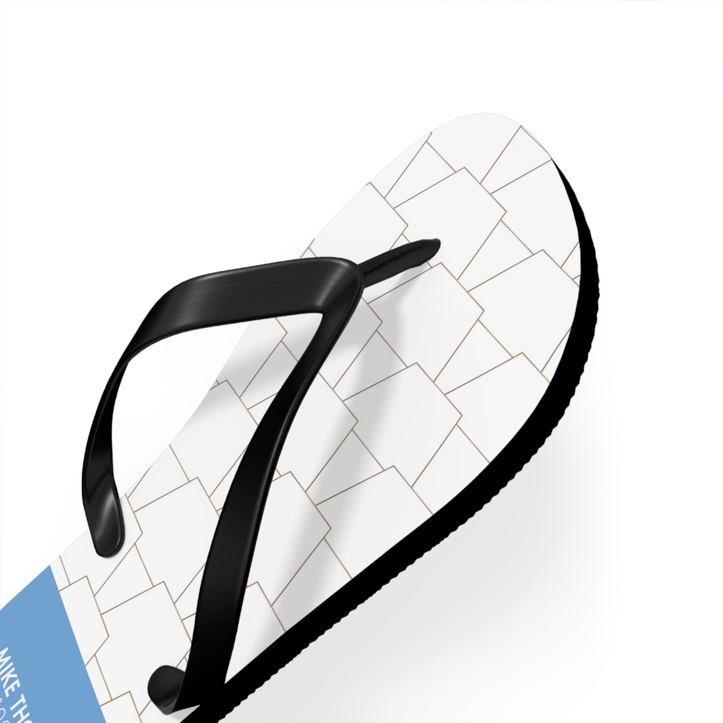 MTA Realtor Light Blue Flip Flops - Comfortable Summer Sandals