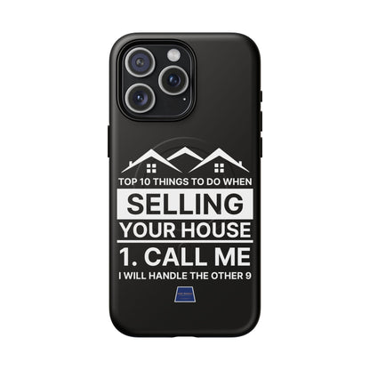 Professional Magnetic Case with Slogan Top 10 Things to Do When Selling