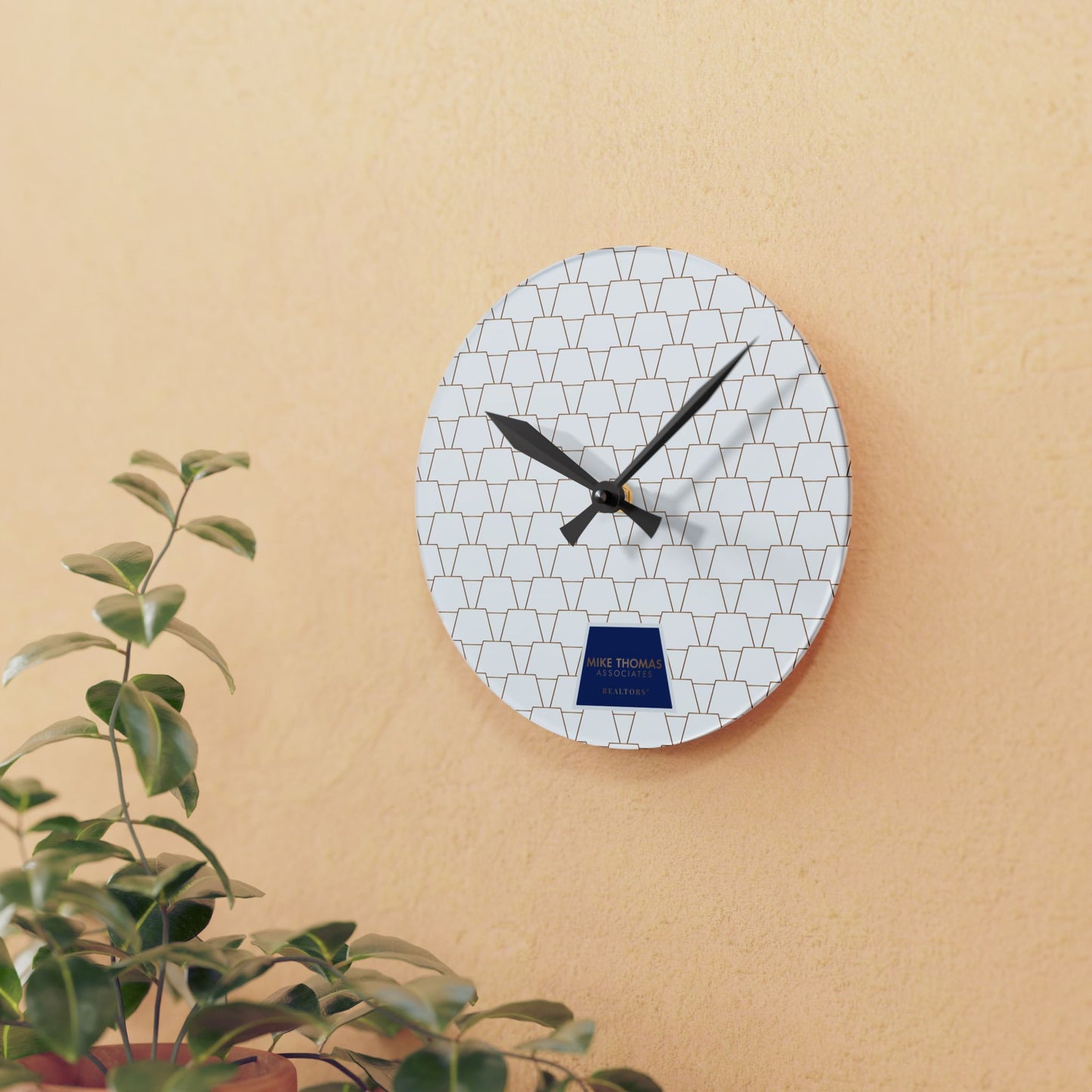 Stylish Acrylic Wall Clock, Modern Home Decor, Minimalist Wall Art, Unique Gift for Housewarming, Elegant Timepiece