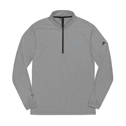 Custom Embroidered adidas® Quarter-Zip Pullover with Team Logos - Rofkahr & Culler