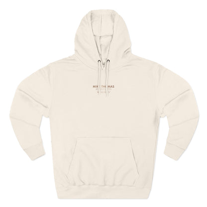 Unisex Cozy Minimalist Hoodie with multiple colors and Mike Thomas logo