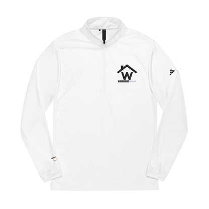 Custom Embroidered adidas® Quarter-Zip Pullover with Team Logos - Walborn Group