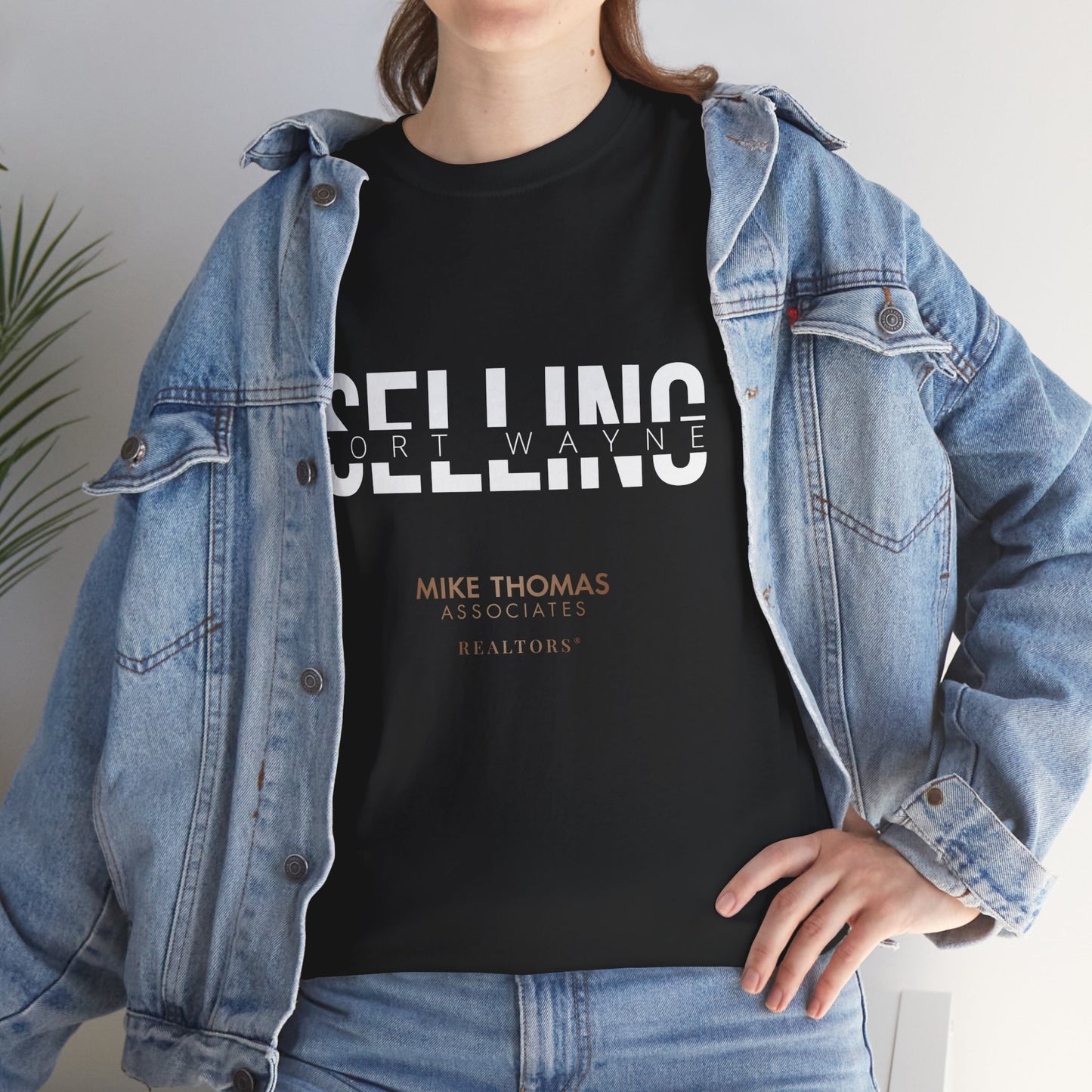 Unisex Heavy Cotton Tee - Selling Fort Wayne Design - Indiana Home Match