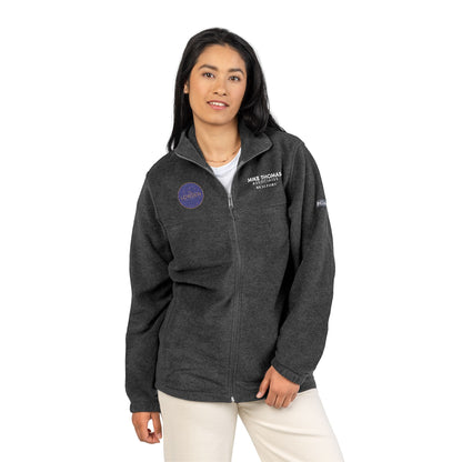 Columbia Cozy Unisex Fleece Jacket | Custom Embroidered | Perfect for Outdoor Activities, Winter Wear, Travel Gear - Lowden