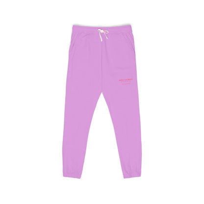 Cozy Women Garment-Dyed Sweatpants – Mike Thomas Pink Logo