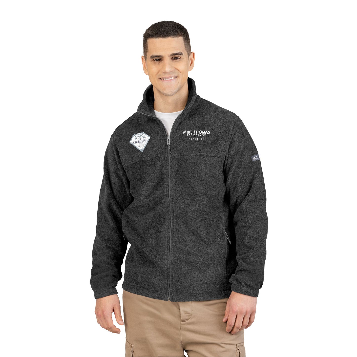 Columbia Cozy Unisex Fleece Jacket | Custom Embroidered | Perfect for Outdoor Activities, Winter Wear, Travel Gear - Diamond Group