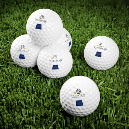 Personalized Golf Balls - 6 Pack with Everstead Group & MTA Trapezoid Logo | Perfect Gift for Golf Enthusiasts
