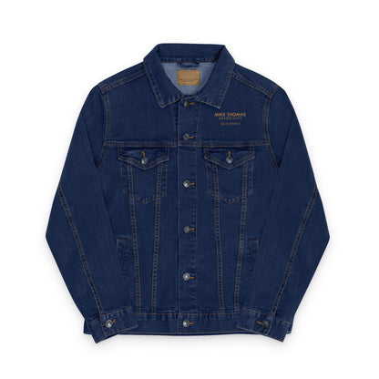 Embroidered Unisex Denim Jacket | Trendy Outerwear for Casual Style, Personalized Gift, Spring Fashion, Vintage Look, Layering Essential