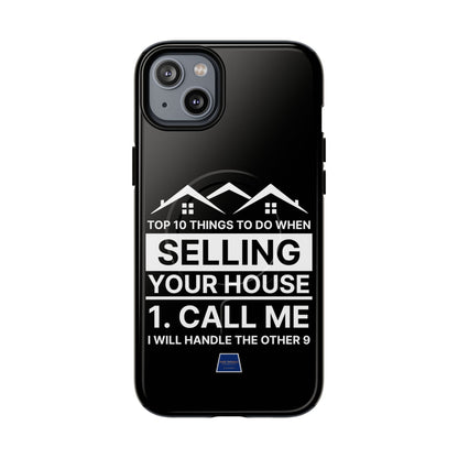 Professional Magnetic Case with Slogan Top 10 Things to Do When Selling