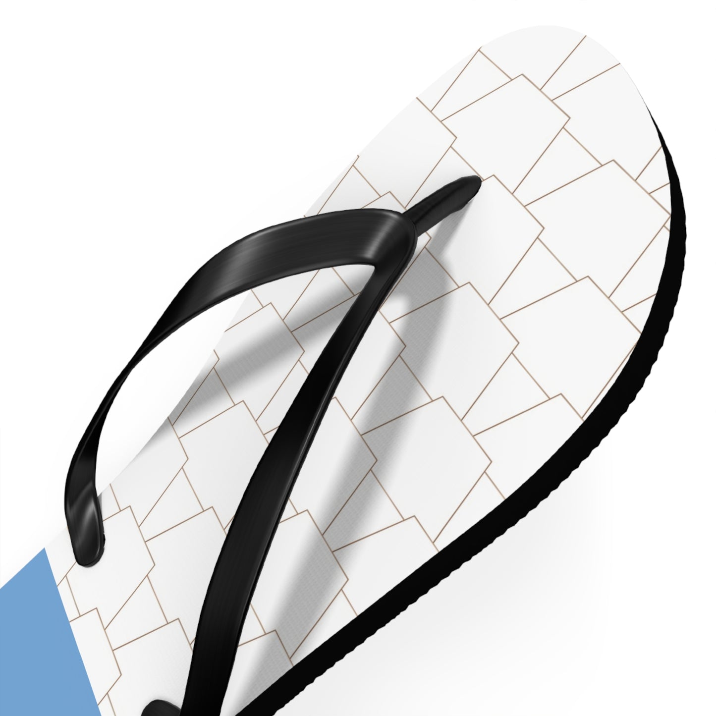 MTA Realtor Light Blue Flip Flops - Comfortable Summer Sandals