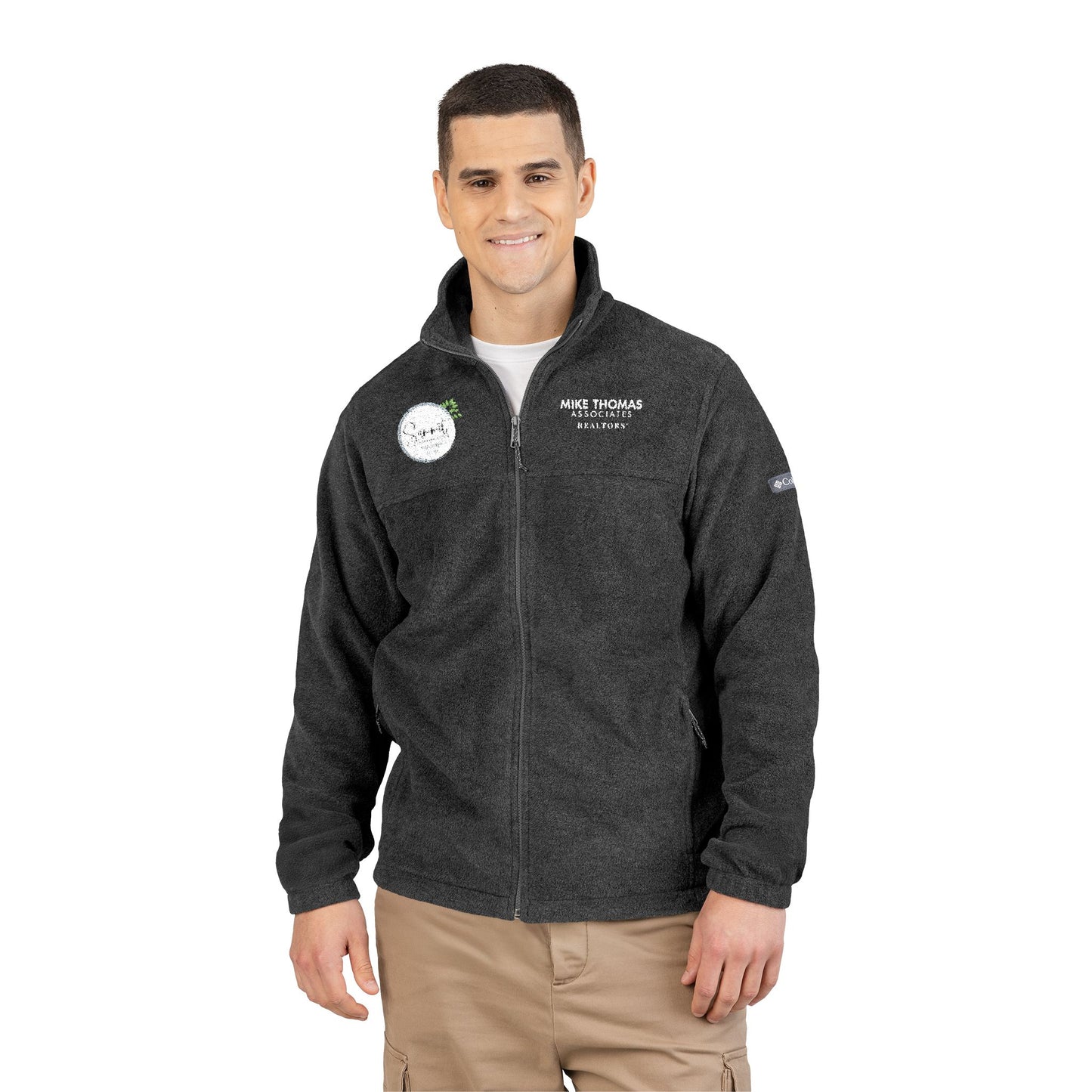 Columbia Cozy Unisex Fleece Jacket | Custom Embroidered | Perfect for Outdoor Activities, Winter Wear, Travel Gear - Summit Property Group