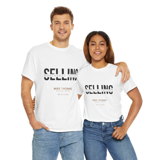 Unisex Heavy Cotton Tee - Selling Northeast Indiana Design - MTA