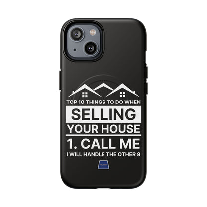 Professional Magnetic Case with Slogan Top 10 Things to Do When Selling