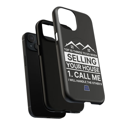 Professional Magnetic Case with Slogan Top 10 Things to Do When Selling