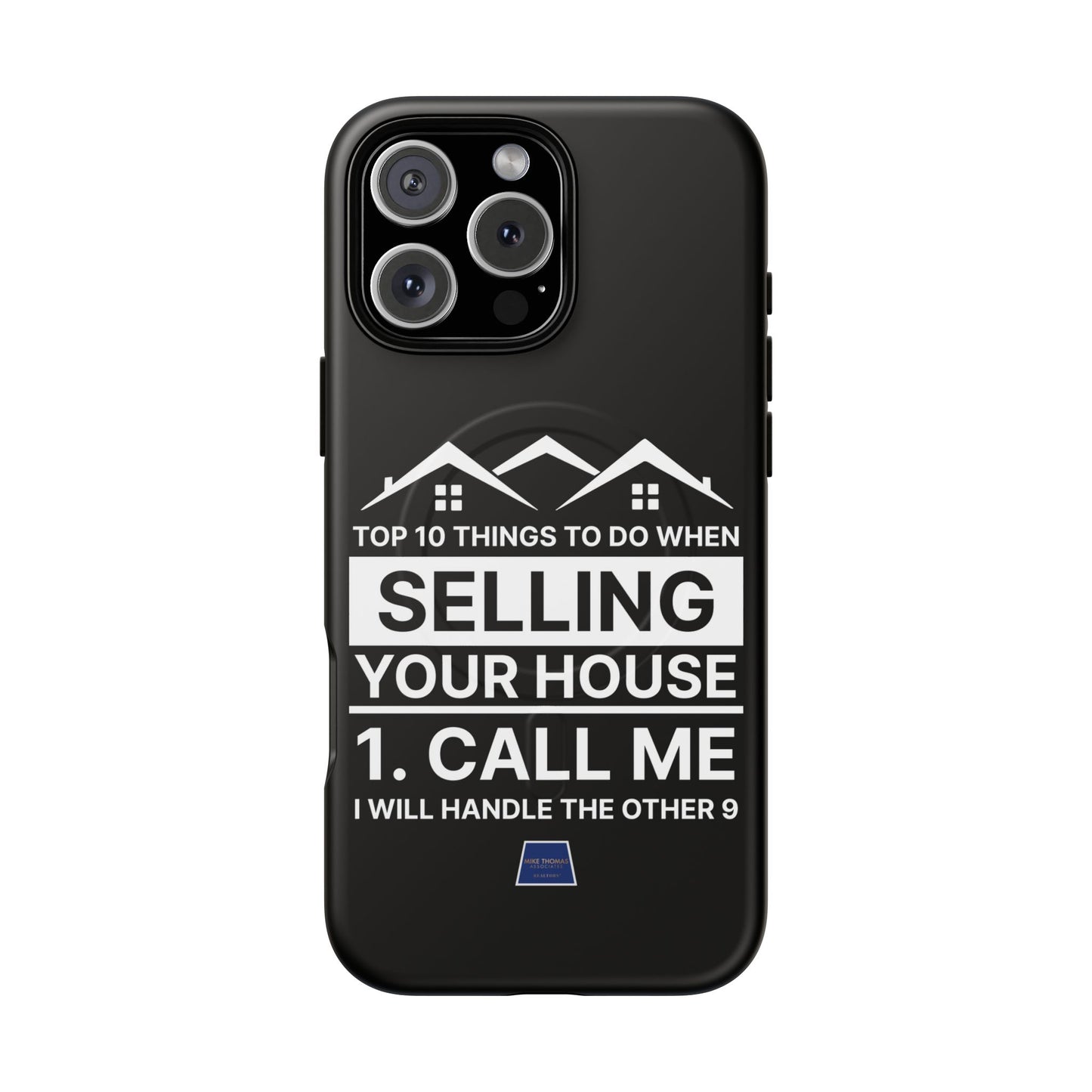 Professional Magnetic Case with Slogan Top 10 Things to Do When Selling