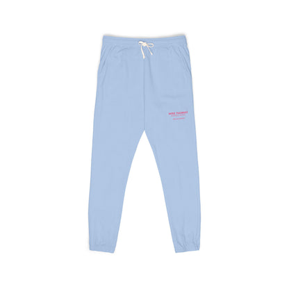 Cozy Women Garment-Dyed Sweatpants – Mike Thomas Pink Logo