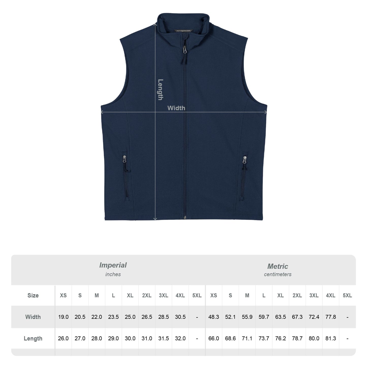 Men's Soft Shell Vest – Lightweight Windproof Work & Outdoor Layer