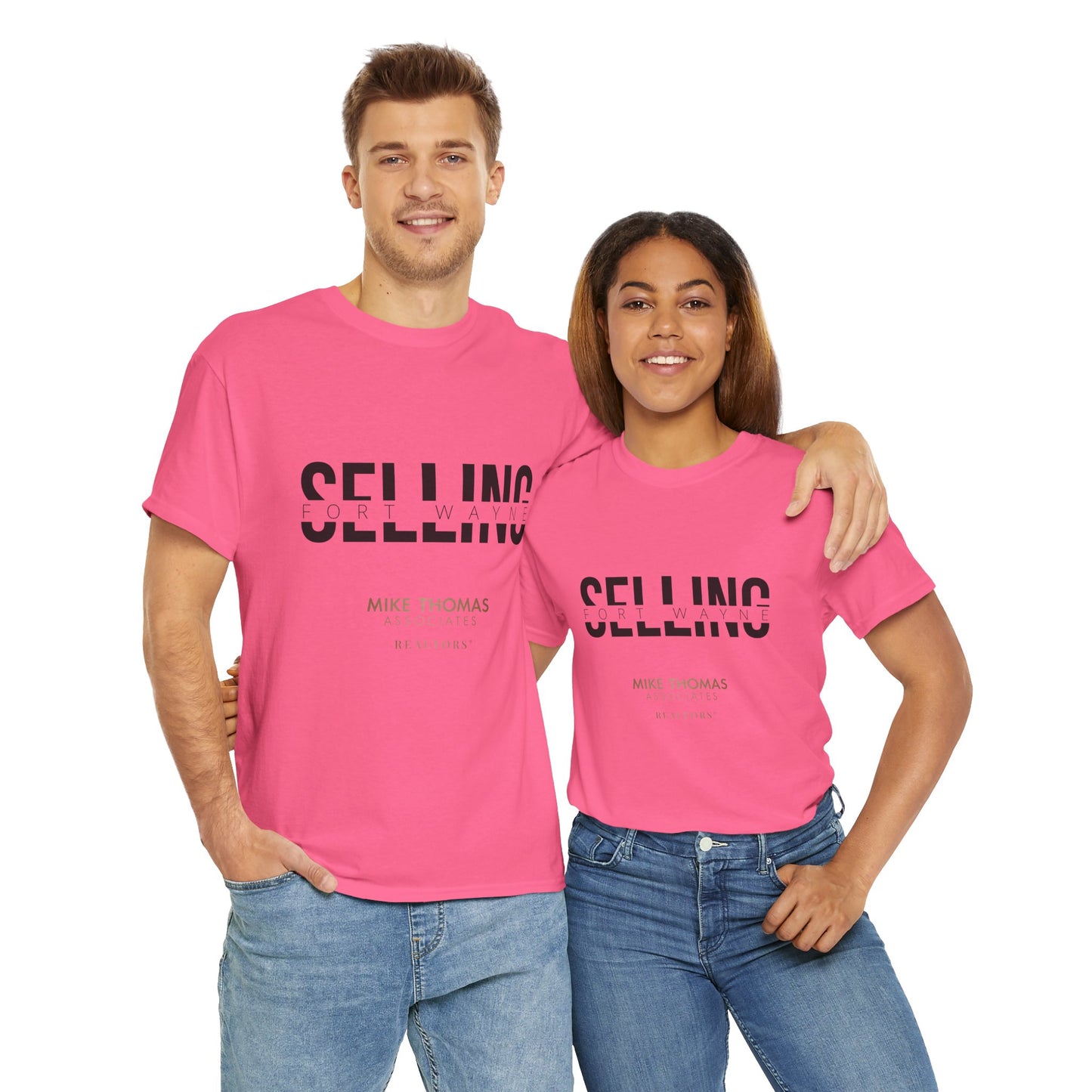 Unisex Heavy Cotton Tee - Selling Fort Wayne Design - Indiana Home Match