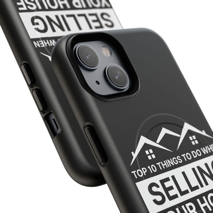 Professional Magnetic Case with Slogan Top 10 Things to Do When Selling