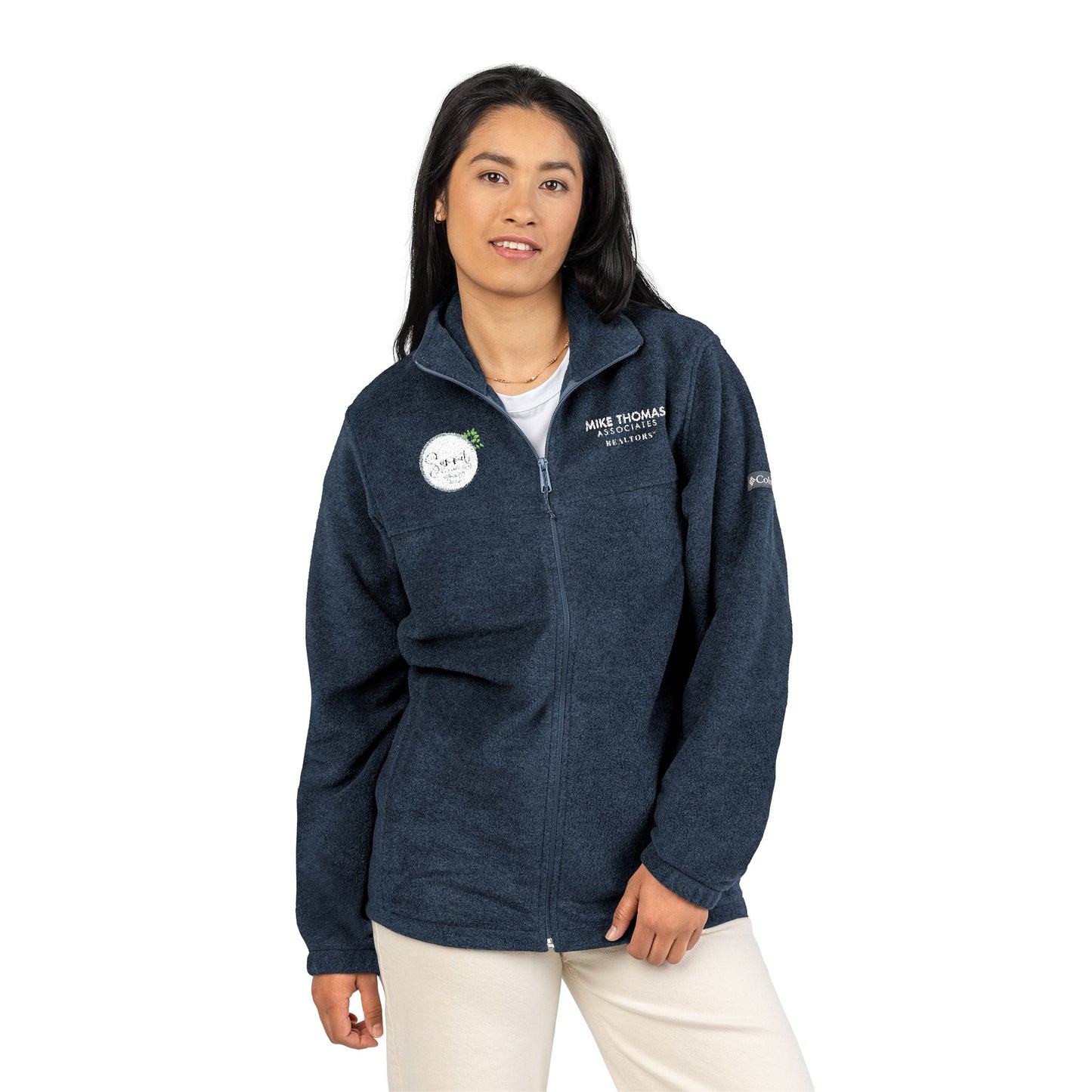 Columbia Cozy Unisex Fleece Jacket | Custom Embroidered | Perfect for Outdoor Activities, Winter Wear, Travel Gear - Summit Property Group