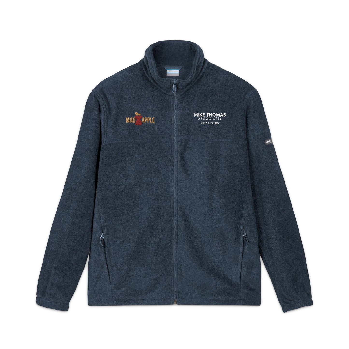 Columbia Cozy Unisex Fleece Jacket | Custom Embroidered | Perfect for Outdoor Activities, Winter Wear, Travel Gear - Mad Apple