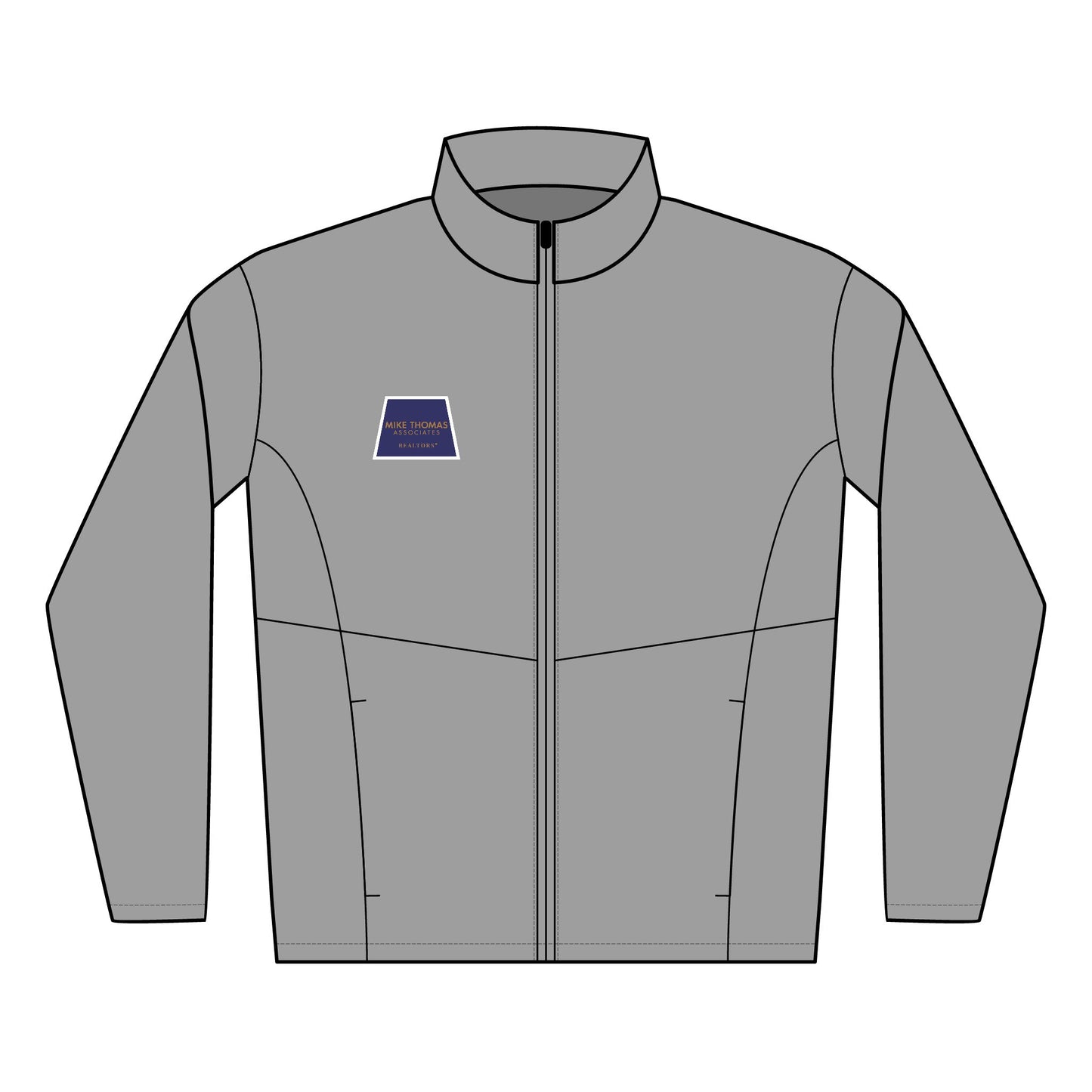 Men's Soft Shell Jacket - MTA Trapezoid alternate color