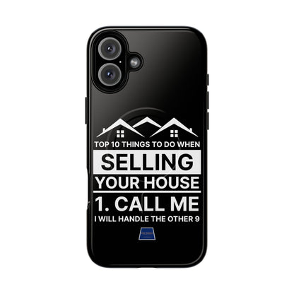 Professional Magnetic Case with Slogan Top 10 Things to Do When Selling