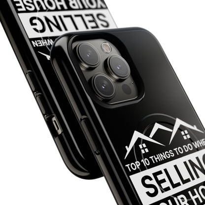 Professional Magnetic Case with Slogan Top 10 Things to Do When Selling