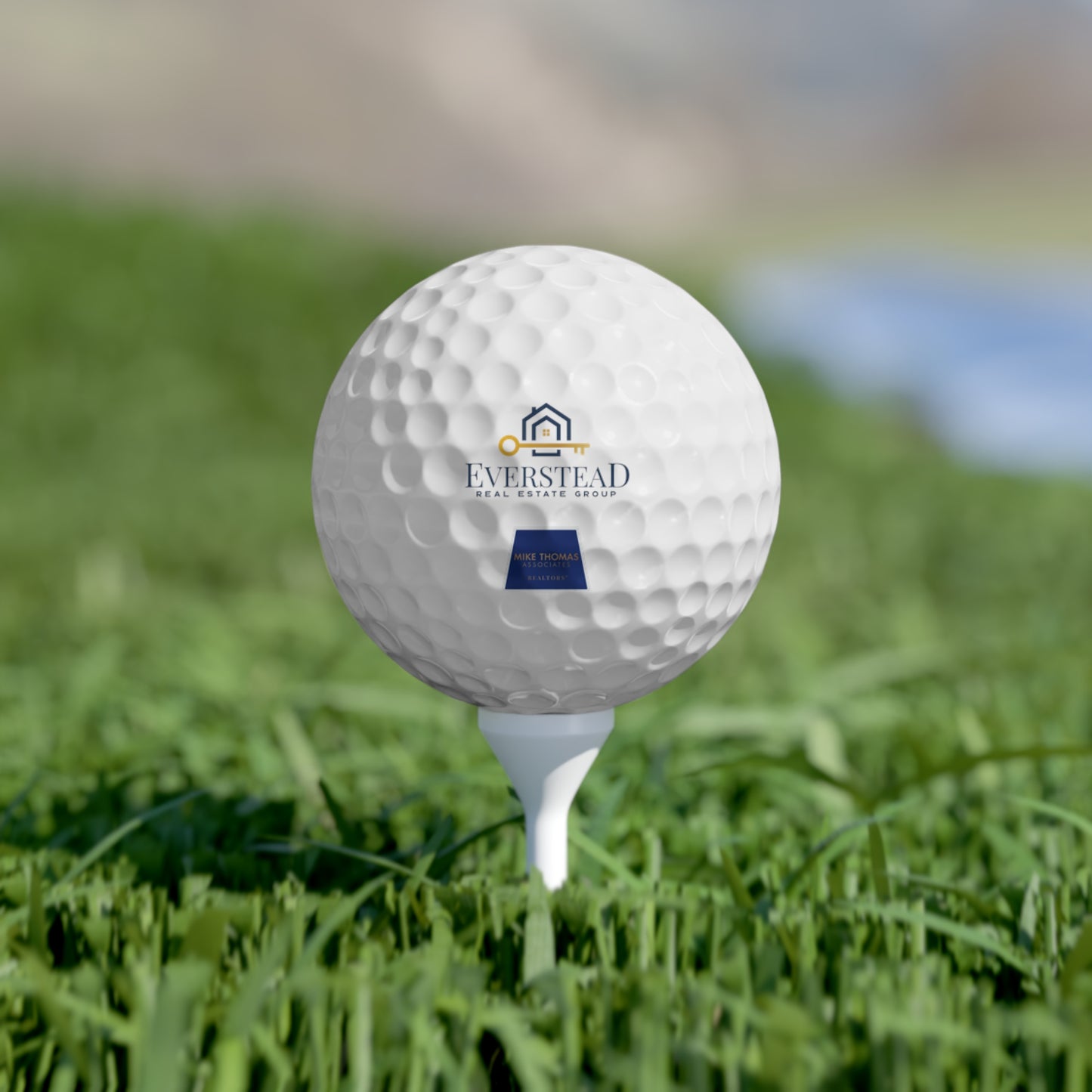 Personalized Golf Balls - 6 Pack with Everstead Group & MTA Trapezoid Logo | Perfect Gift for Golf Enthusiasts