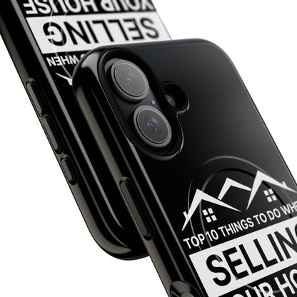 Professional Magnetic Case with Slogan Top 10 Things to Do When Selling