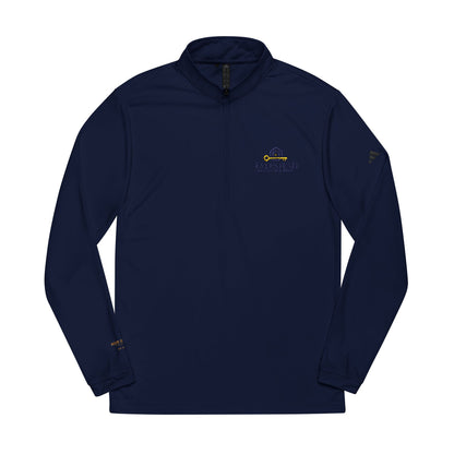 Custom Embroidered adidas® Quarter-Zip Pullover with Team Logos - Everstead