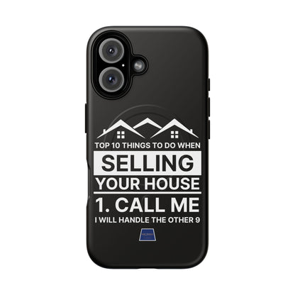 Professional Magnetic Case with Slogan Top 10 Things to Do When Selling