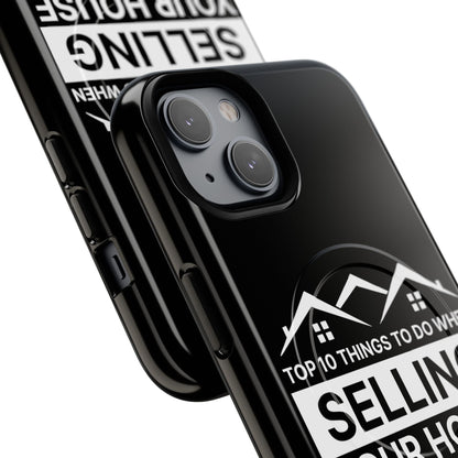 Professional Magnetic Case with Slogan Top 10 Things to Do When Selling