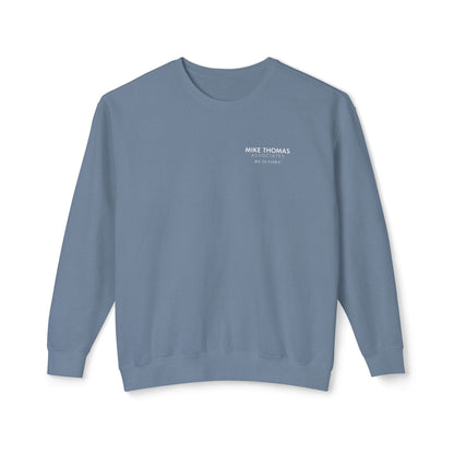 Unisex 100% Ring-Spun Cotton Lightweight Crewneck Sweatshirt