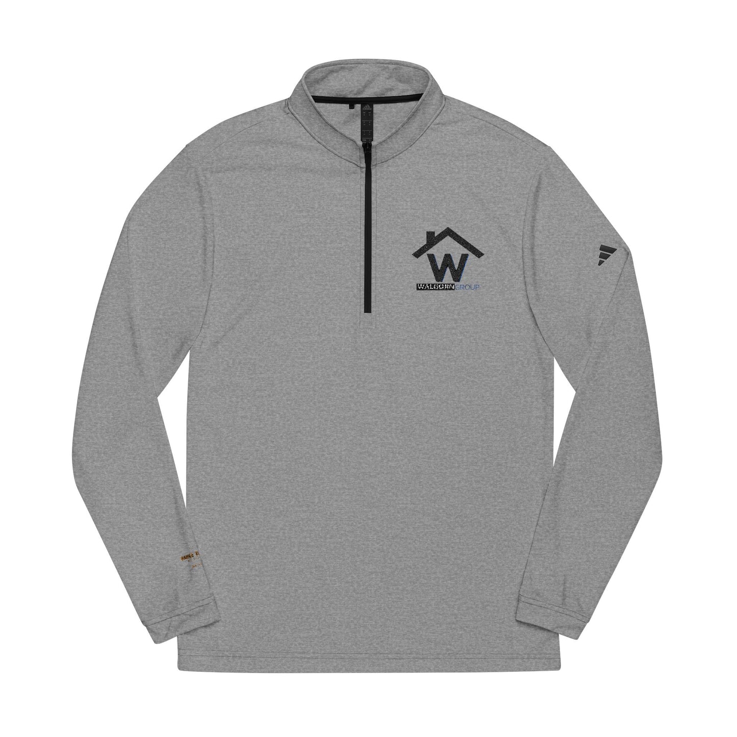 Custom Embroidered adidas® Quarter-Zip Pullover with Team Logos - Walborn Group