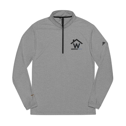 Custom Embroidered adidas® Quarter-Zip Pullover with Team Logos - Walborn Group