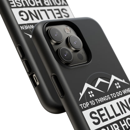 Professional Magnetic Case with Slogan Top 10 Things to Do When Selling